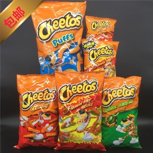 Cheetos Puffs Crunchy美国奇多火辣味芝士味奶酪玉米大直条小吃