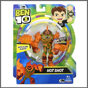 2019新款 ben 10 hot shot 5寸可动手办模型玩具 正版