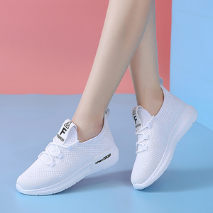 夏季女鞋透气2020新款小白鞋薄款运动休闲鞋百搭初中学生网面网鞋