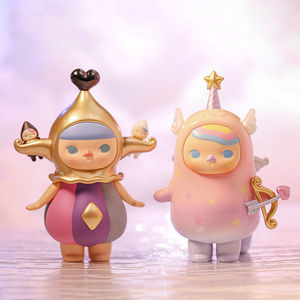 正版盲盒泡泡玛特popmart手办pucky毕奇精灵星座系列摆件生日礼物