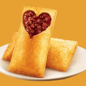 美香林红豆派 450g*6个装 冷冻油炸小吃半成品 整箱12包包邮