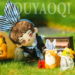 妖气家20cm华晨宇公仔玩偶娃衣花花杂志同款衣服外出应援周边