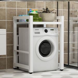 干衣机洗衣机叠放连接架洗衣服商用置物架子置物架新款滚筒收纳架