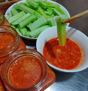 版纳柠檬鱼 菜包鱼 烤罗非鱼柠檬蘸水 傣家柠檬沾水 喃咪烧烤调料