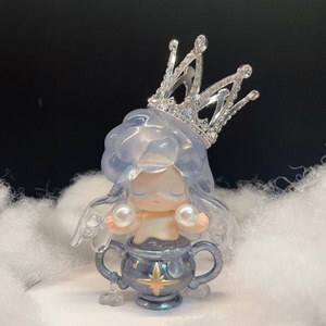 「泡泡ooooo改娃」泡泡玛特星座系列水瓶座定做透明礼物居家桌面