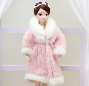 芭比娃娃冬天的衣服30厘米娃娃衣服冬季35cm娃娃衣服外套大衣冬装