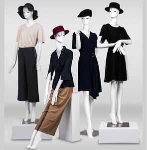 服装店模特道具 塑料玻璃钢女款橱窗时尚欧式欧款假模人台 女模特