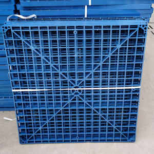高温冷却塔网格填料黑白蓝色650/815方形聚丙PP污水塔方孔塑料板