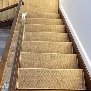 楼梯踏步垫免胶自粘旋转实木简约台阶阶梯式整铺满铺地毯楼0428r