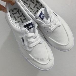 马来西亚小众品牌 pallas硫化底帆布鞋情侣小白鞋百搭低帮