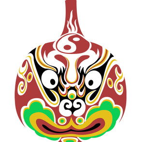 红京红旗舰店天猫中国风小礼品京剧脸谱人物钥匙扣小挂件陕西西安