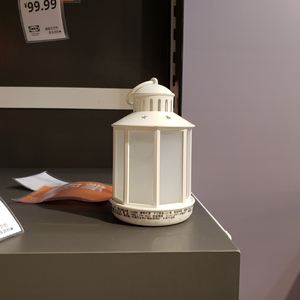 温馨ikea宜家思吉拉led灯笼床头小夜灯护眼卧室睡眠宝宝喂奶哺乳