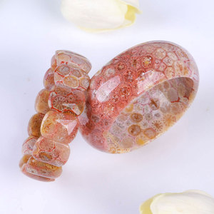 天然珠宝珊瑚玉粉嫩粉色立体蕾丝花玻璃花冰透手镯