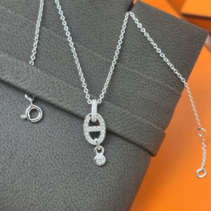 爱马仕猪鼻子项链二手