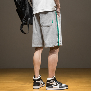 夏季薄款运动短裤男宽松胖子大码夏裤健身休闲夏装aj潮牌五分裤子