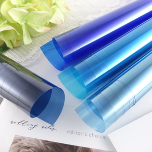 门窗玻璃贴膜浅蓝色深蓝福特蓝双向透光透明装饰贴纸窗户遮光隔热