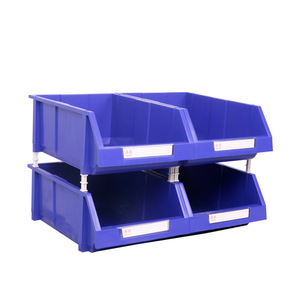 零件盒组合式组立式物料盒塑料盒收纳盒物料盒工具螺丝盒斜口箱