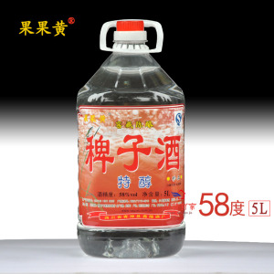 四川果果黄稗子酒白酒58度桶装5l