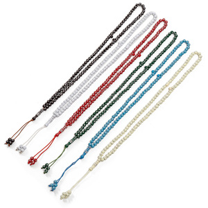 99粒6厘树脂烫金穆斯林礼拜念珠泰斯比海回族念珠清真寺念珠