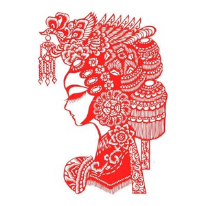 剪纸作品成品纯手工艺术中国风牛年窗花刻纸图案立体装饰画墙贴纸