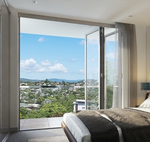 75重型断桥铝折叠门商铺全开铝合金无轨推拉伸缩玻璃门阳台全景门