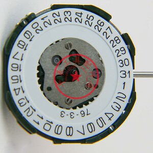 手表机芯配件 电子石英机芯 2115石英机芯 2035男士单日历