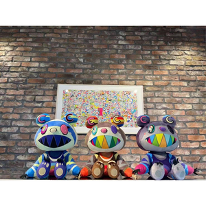 部分国内现货雪国酱日本代购村上隆ursa熊玩偶公仔合集