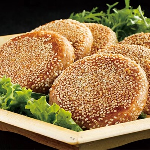 天津特色食品 麻酱油酥芝麻烧饼王德当日制作真空