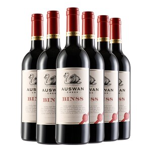 天鹅庄原瓶进口红酒bin88/99澳洲进口红葡萄酒西拉干红葡萄酒整箱