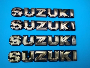 金城AX100摩托车配件字牌油箱标牌SUZUKI铝合金标牌全新油箱字牌