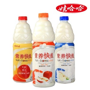 【娃哈哈官方】营养快线酸甜水果牛奶饮料1.5kg*6瓶装整箱哇哈哈