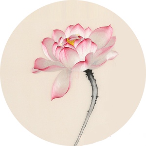 苏绣diy套件刺绣荷花材料包初学单面刺绣印图手工自绣初学套件