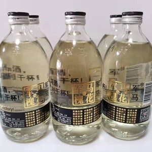 【山东东营特产】馬场酒军马52度槐花香型白酒箱装6瓶6斤190一箱