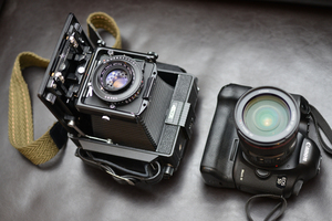 骑士大画幅相机4X5附带5个镜头可选 Horseman FA 45 有样片
