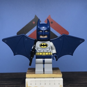 乐高lego 6858套装人仔 dc英雄 batman 蝙蝠侠 sh019a 含武器翅膀