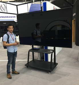 液晶电视机可移动支架落地推车落地式万能通用架子一体机立式挂架