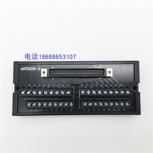 a6tbxy36 适用三菱plc q系列端子台a6tby36-e端子台线ac10tb
