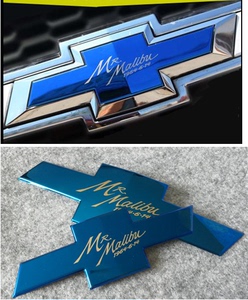 迈锐宝车标贴 科鲁兹创酷改装专用前后不锈钢车标贴 车标装饰贴