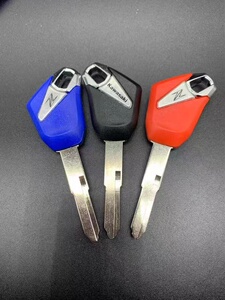 摩托车配件适用川崎z250/sl z1000 z800 机车钥匙胚钥匙 可装芯片