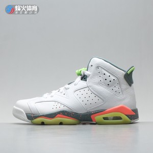 烽火体育 air jordan 6 aj6 乔6 芒果绿 篮球鞋 384665-114