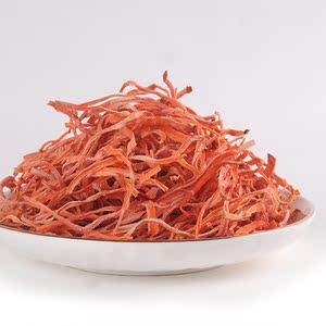 天柱山特产潜山胡萝卜丝干红萝卜丝土特产农家自然晒干脱水蔬菜
