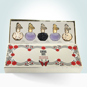 安娜苏女士淡香水小样礼盒蝶之恋浪漫之星q版五件套装送礼