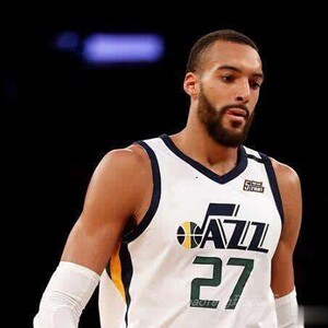 戈贝尔球衣爵士米切尔迈克 康利大雪山博扬 博格丹诺维奇克拉克森