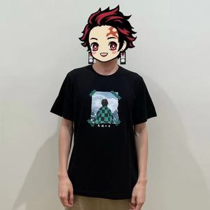 2021优衣库uniqlo 鬼灭之刃 manga 合作联名ut系列 短袖 黑白t恤