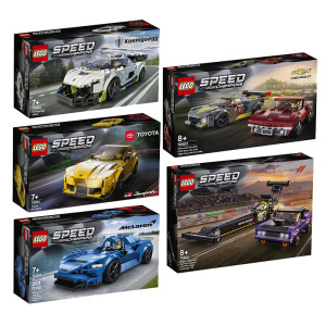 lego乐高积木76900769017690276903柯尼塞格speed小赛车系列