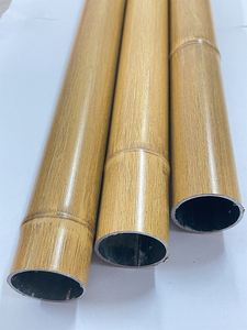 不锈钢仿真竹节管 木纹烤漆镀锌管 篱笆围栏竹子管 铁管圆管定制