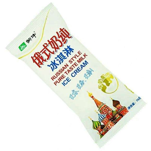 蒙牛俄式奶纯牛奶味雪糕冰淇淋俄罗斯奶砖