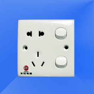 三社开关插座明装