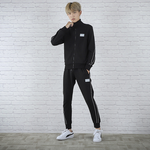 puma彪马男子套装2020新款运动服透气立领夹克休闲裤健身训练长裤