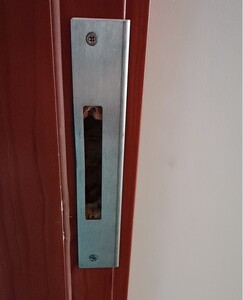 门框配件卧室房门木门锁锁具锁体导向片扣片挡板加长加厚锁槽修复